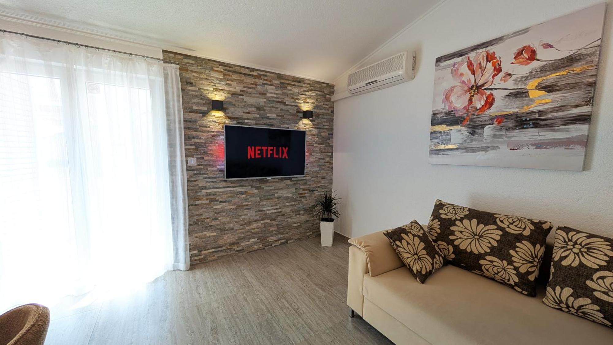 Modern 3Br Apartments In Zadar With Balcony Or Terrace, Free Parking & Ac الغرفة الصورة