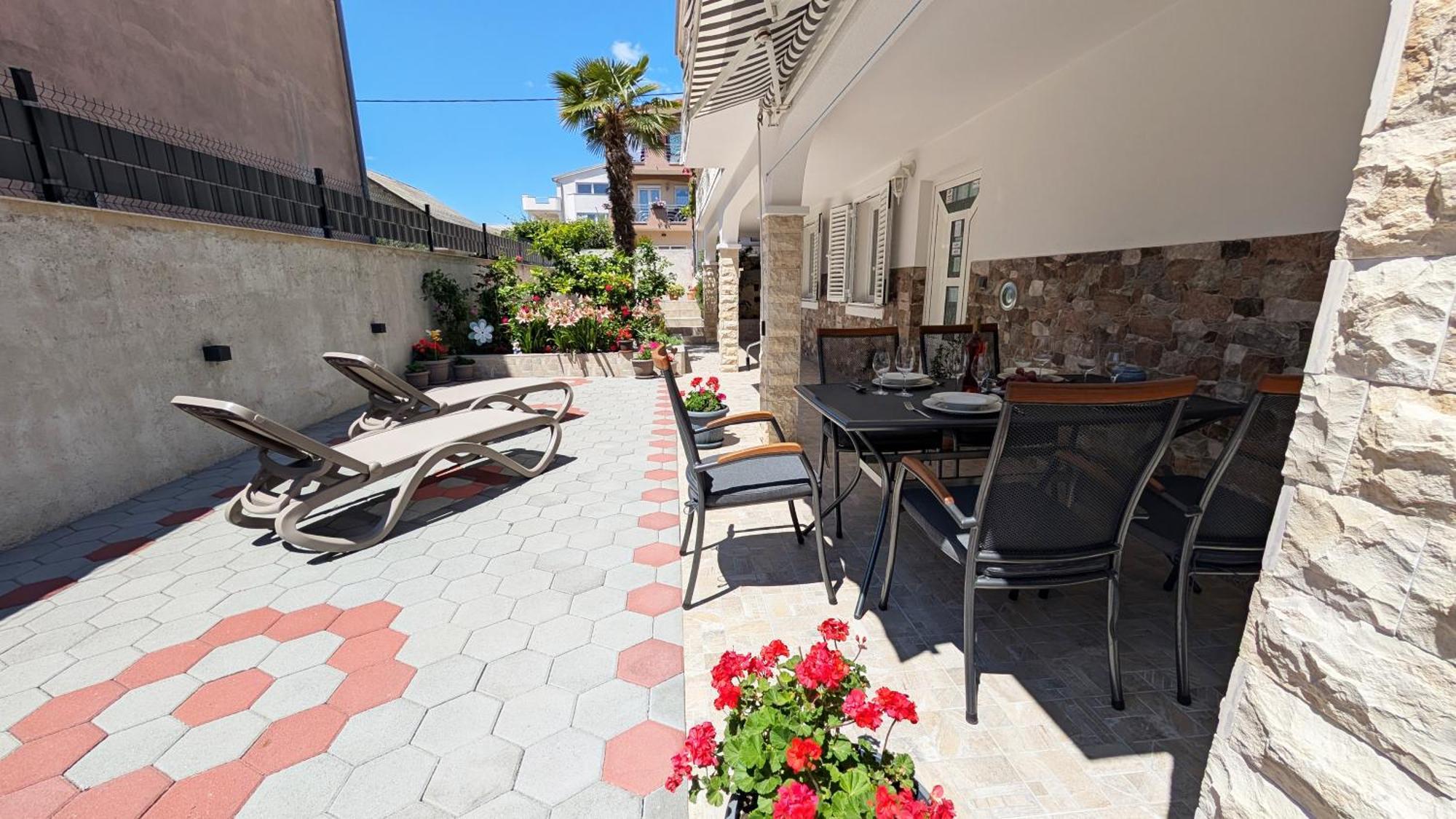 Modern 3Br Apartments In Zadar With Balcony Or Terrace, Free Parking & Ac الغرفة الصورة